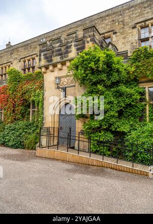 Historisches Chirk Castle Grounds & Gardens, Wales UK. Stockfoto