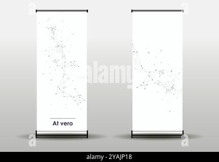 Abstrakte Deckungszusammensetzung. Entwurf der Broschürenvorlage. Polygonaler Hintergrund. Vektortextur Stock Vektor