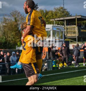 Rushall Olympic gegen Peterborough Sports (Qualifikation für den FA Cup in der vierten Runde) Stockfoto