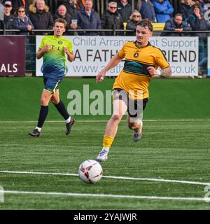 Rushall Olympic gegen Peterborough Sports (Qualifikation für den FA Cup in der vierten Runde) Stockfoto