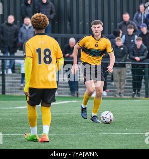 Rushall Olympic gegen Peterborough Sports (Qualifikation für den FA Cup in der vierten Runde) Stockfoto