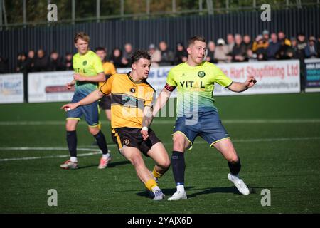 Rushall Olympic gegen Peterborough Sports (Qualifikation für den FA Cup in der vierten Runde) Stockfoto