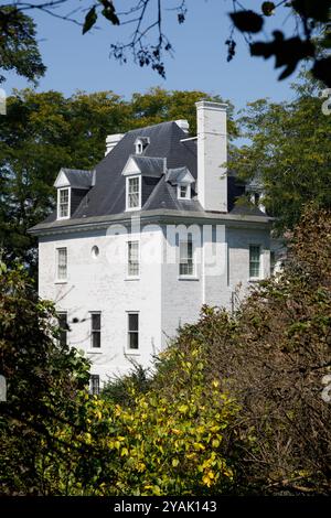 Clermont State Historic Site, Columbia County, New York State, USA. Stockfoto