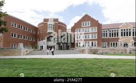 Knoxville, TN, USA – September 18, 2024: Die Law School an der University of Tennessee. Stockfoto