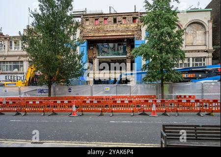 Abriss des o2abc, Sauchiehall Street, Glasgow, Schottland, Vereinigtes Königreich, Europa Stockfoto