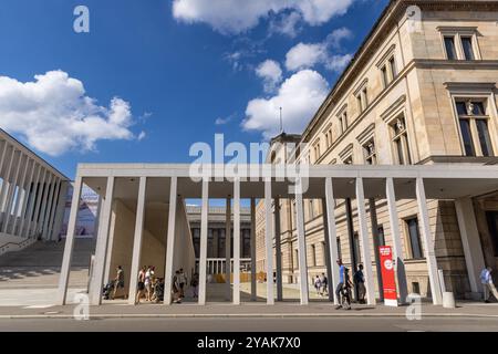 James Simon Gallery, Besucherzentrum und Neues Museum, Museumsinsel, Berlin, GermanyBerlin, Deutschland Stockfoto