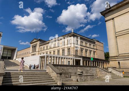 James Simon Gallery, Besucherzentrum und Neues Museum, Museumsinsel, Berlin, GermanyBerlin, Deutschland Stockfoto