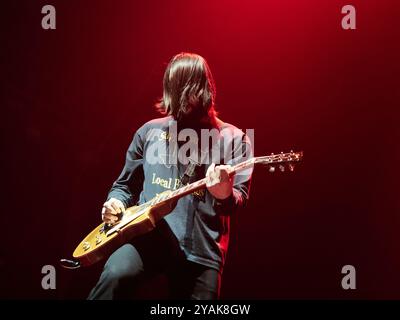 Mayday Parade während ihres Konzerts im Club Sant Jordi, Barcelona, Spanien. Foto von Mariano Anton. Stockfoto