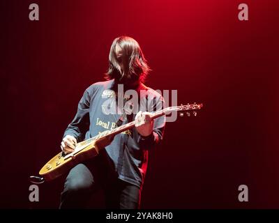 Mayday Parade während ihres Konzerts im Club Sant Jordi, Barcelona, Spanien. Foto von Mariano Anton. Stockfoto