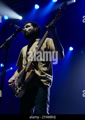 Mayday Parade während ihres Konzerts im Club Sant Jordi, Barcelona, Spanien. Foto von Mariano Anton. Stockfoto