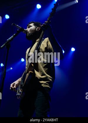 Mayday Parade während ihres Konzerts im Club Sant Jordi, Barcelona, Spanien. Foto von Mariano Anton. Stockfoto