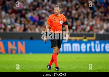 München, Deutschland. Oktober 2024. MÜNCHEN, Allianz Arena, 14-10-2024, Saison 2024/2025, UEFA Nations League Spiel zwischen Deutschland und den Niederlanden, Schiedsrichter Slavko Vincic während des Spiels Deutschland-Niederlande Credit: Pro Shots/Alamy Live News Stockfoto