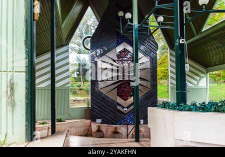 Vrnjacka Banja - Mineral Spring Lake Stockfoto