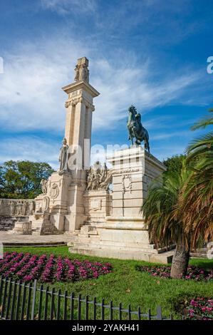 Monumento 1812 a la Constitución de 1812 in Cadiz Stockfoto