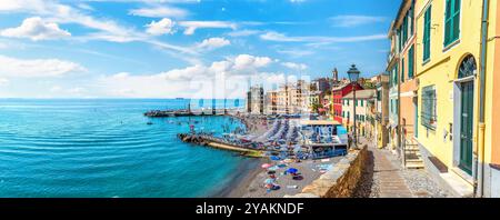 Sommer in Bogliasco Stockfoto