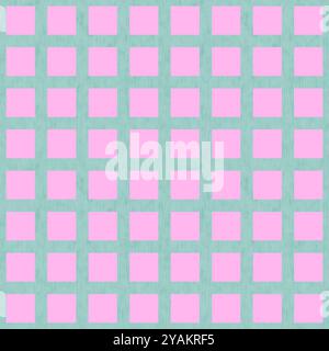 Nahtloses Retro-Präppy-Gingham-Muster. Trendiges Preppy-Muster. Stockfoto