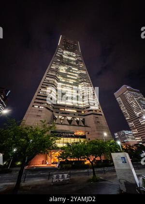 Blick auf Yokohama vom Landmark Tower in Kanagawa, Yokohama, Japan Stockfoto