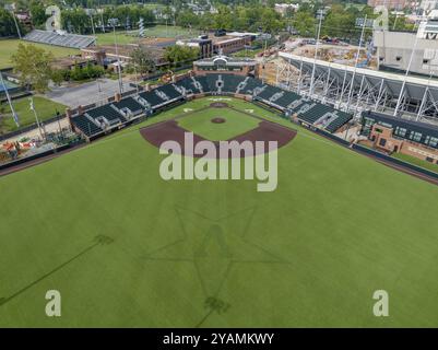 Luftaufnahme der Vanderbilt University in Nashville Tennessee Stockfoto