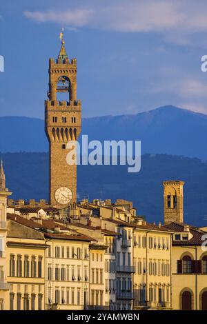 Florenz ist die Hauptstadt der italienischen Region Toskana und der Provinz Florenz Stockfoto