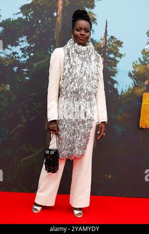 London, Großbritannien. Oktober 2024. Lupita Nyong'o besucht das BFI London Film Festival 2024: The Wild Robot Special Presentation in Waterloo, London. Quelle: SOPA Images Limited/Alamy Live News Stockfoto