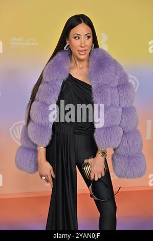 Los Angeles, CA USA - 10. Oktober 2024: Angie Katsanevas besucht Warner Bros TV Group's Herbst TV Staffel Celebration. Stockfoto