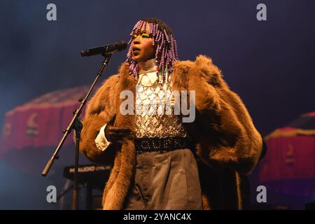 UK. Oktober 2024. LONDON, ENGLAND - 14. OKTOBER: Lauryn Hill tritt am 14. Oktober 2024 in der O2 Arena in Greenwich auf. CAP/MAR © MAR/Capital Pictures Credit: Capital Pictures/Alamy Live News Stockfoto