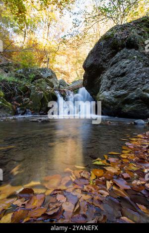 Lukovo, Serbien - 15. oktober 2024 - Lukovo Spa (Lukovska banja) schöne Sehenswürdigkeiten, Sehenswürdigkeiten, Sehenswürdigkeiten Stockfoto