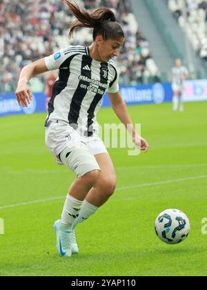 Chiara Beccari (Juventus Women) beim Spiel Juventus FC vs AS Roma, italienischer Fußball Serie A Frauen in Turin, Italien, 13. Oktober 2024 Stockfoto