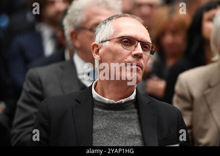 Torino, Italien. November 2023. Foto Alberto Gandolfo/LaPresse 23-11-2023 Turin, Italien - Cronaca - Fahren Sie anders. Dall'Austerity alla mobilit&#xe0; del futuro. Nella Foto: Carlos Tavares23. November 2023 Turin Italien - News - Drive different. Dall'Austerity alla mobilit&#xe0; del futuro. Auf dem Foto: Carlos Tavares Credit: LaPresse/Alamy Live News Stockfoto