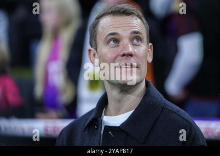 Deutschland. Oktober 2024. Fussball UEFA Nations League Deutschland - Niederlande am 14.10.2024 in der Allianz Arena in München Manuel neuer DFB-Vorschriften verbieten die Verwendung von Fotografien als Bildsequenzen und/oder Quasi-Video. Foto: Revierfoto Credit: ddp Media GmbH/Alamy Live News Stockfoto