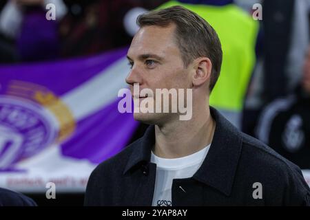 Deutschland. Oktober 2024. Fussball UEFA Nations League Deutschland - Niederlande am 14.10.2024 in der Allianz Arena in München Manuel neuer DFB-Vorschriften verbieten die Verwendung von Fotografien als Bildsequenzen und/oder Quasi-Video. Foto: Revierfoto Credit: ddp Media GmbH/Alamy Live News Stockfoto