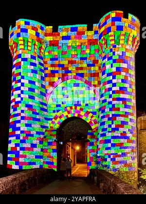 Saint Jacques Tower, Parthenay Frankreich Stockfoto