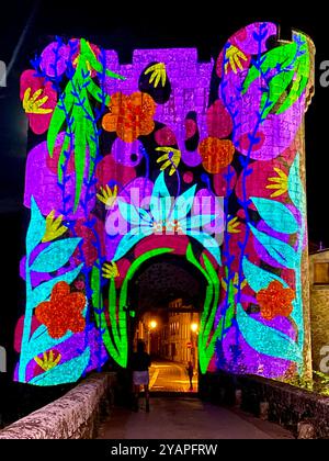 Saint Jacques Tower, Parthenay Frankreich Stockfoto