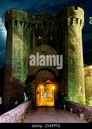 Saint Jacques Tower, Parthenay Frankreich Stockfoto