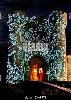 Saint Jacques Tower, Parthenay Frankreich Stockfoto