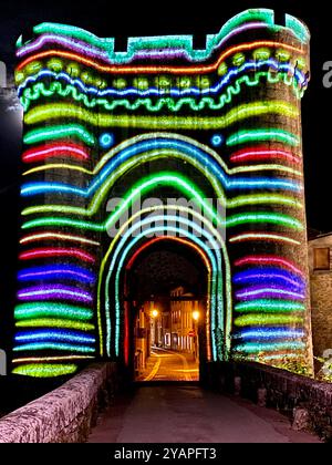 Saint Jacques Tower, Parthenay Frankreich Stockfoto