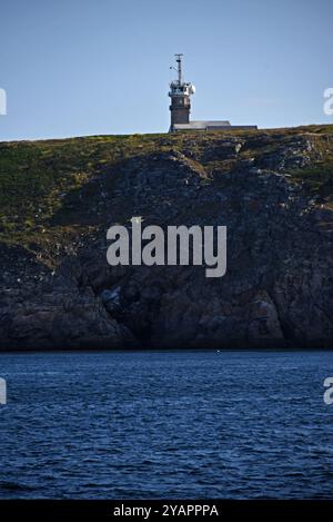 Semaphore de la Pointe du Raz, Raz de sein, Finistere, Bretagne, Frankreich, Europa Stockfoto