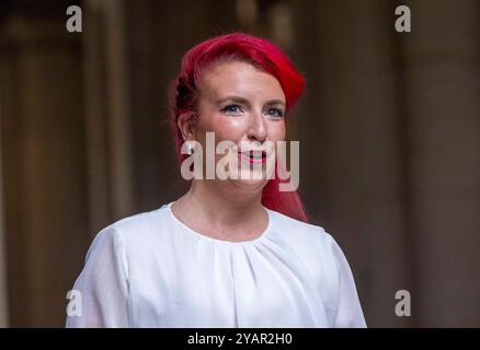 London, Großbritannien. Oktober 2024. Louise Haigh, Verkehrsministerin, kommt zur Kabinettssitzung in der Downing Street. Quelle: Karl Black/Alamy Live News Stockfoto