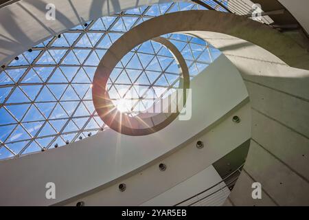 Innenraum des Salvador Dali Museums in St. Petersburg, Florida USA Stockfoto