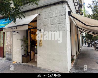 Alma Nomad Bakery, Madrid, Spanien Stockfoto