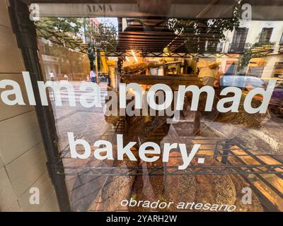 Alma Nomad Bakery, Madrid, Spanien Stockfoto