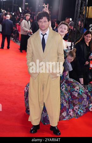 James Norton nimmt an der Galavorführung von Joy am BFI London Film Festival in der Royal Festival Hall im Southbank Centre in London Teil. Bilddatum: Dienstag, 15. Oktober 2024. Stockfoto