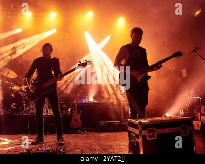 The Ocean während ihres Konzerts in AMFest Encobert in Salamandra, L’Hospitalet de Llobregat, Spanien. Foto: Mariano Anton. The Ocean (auch bekannt als The Stockfoto