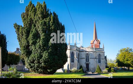 Cabourg, Colleville-sur-Mer, Frankreich, Eglise Saint-Michel de Cabourg, nur Editorial. Stockfoto