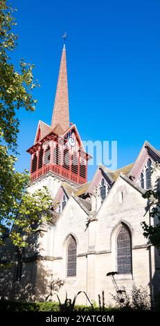 Cabourg, Colleville-sur-Mer, Frankreich, Eglise Saint-Michel de Cabourg, nur Editorial. Stockfoto