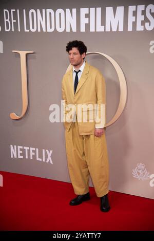 London, Großbritannien. Oktober 2024. James Norton nimmt an der „Joy“ - Headline Gala während des 68. BFI London Film Festival in der Royal Festival Hall Teil. Quelle: SOPA Images Limited/Alamy Live News Stockfoto