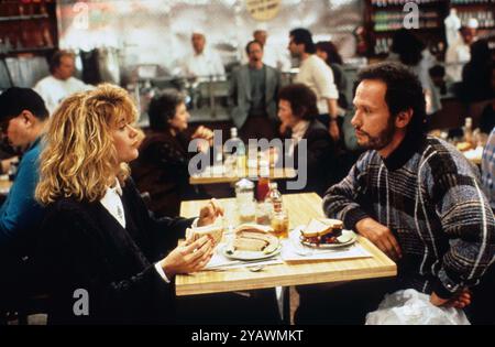 Als Harry Sally Traf... Jahr: 1989 USA Billy Crystal, Meg Ryan Regie: Rob reiner auf redaktionelle Verwendung beschränkt. Weitere Informationen zu Einschränkungen finden Sie in der Überschrift. Es ist verboten, das Foto aus dem Kontext der Werbung für den Film zu reproduzieren. Sie muss der Filmgesellschaft und/oder dem Fotografen gutgeschrieben werden, der von der Filmgesellschaft zugewiesen oder von der Filmgesellschaft autorisiert wurde/für das Set zugelassen wurde. Beschränkt auf redaktionelle Verwendung. Photo12 gewährt den vertretenen Personen keine Publizitätsrechte. Foto: Photo12/7e Art/Castle Rock Entertainment Stockfoto