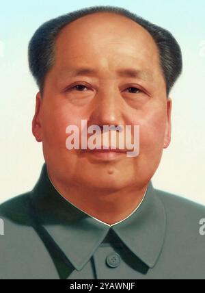 Mao Zedong (Mao Zedong) 1893-1976, chinesischer kommunistischer Führer. Stockfoto