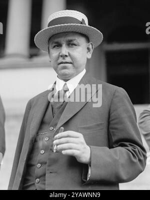 Felipe Adolfo de la Huerta Marcor (* 26. Mai 1881 â€ ì 9. Juli 1955) war ein mexikanischer Politiker und Interimspräsident Mexikos vom 1. Juni bis 1. Dezember 1920. Stockfoto