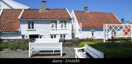 EIndruecke aus der Stadt Stavanger in Norwegen. Gamle Stavanger, Old Stavanger, Stavanger *** Eindrücke aus der Stadt Stavanger in Norwegen Gamle Stavanger, Old Stavanger, Stavanger Stockfoto